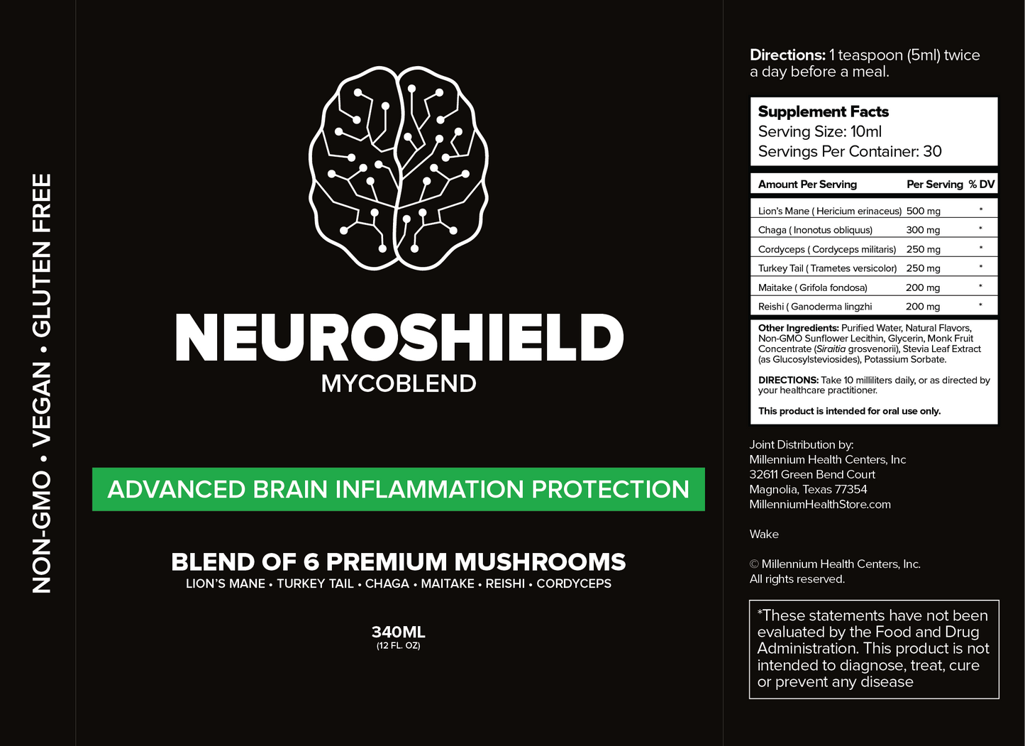 NeuroShield MycoBlend - Case