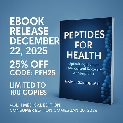 Peptides for Health (Consumer Edition Vol. 1) This is an eBook (PDF)