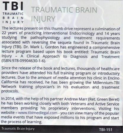 TBI Lecture Series 2015 (USB)